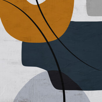 Arts numériques intitulée "ORGANIC ABSTRACT AR…" par Uillian Rius, Œuvre d'art originale, Peinture numérique