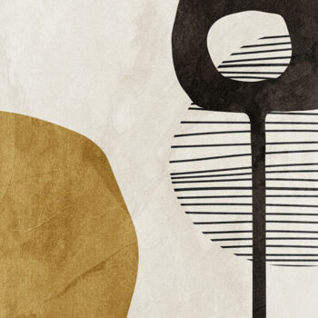 Arts numériques intitulée "ORGANIC ABSTRACT AR…" par Uillian Rius, Œuvre d'art originale, Collage numérique