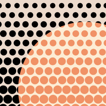 Arts numériques intitulée "Bauhaus 1919: Geome…" par Chun Yu Guan, Œuvre d'art originale, Image générée par l'IA Monté sur P…