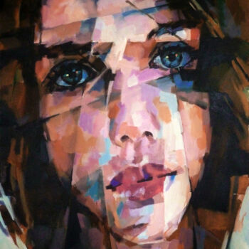 "PORTRAIT H." başlıklı Tablo Aleksandr Ilichev tarafından, Orijinal sanat, Akrilik