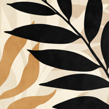 Arts numériques intitulée "TROPICAL FLORAL BOT…" par Uillian Rius, Œuvre d'art originale, Collage numérique