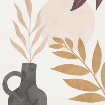 Digital Arts titled "TROPICAL FLORAL BOT…" by Uillian Rius, Original Artwork, Digital Collage