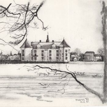 ""Reflections of Glü…" başlıklı Baskıresim Mona.B tarafından, Orijinal sanat, Mürekkep