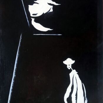 Painting titled "Don't Cry, I'm with…" by Vladimir Abaimov, Original Artwork, Oil