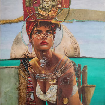 "Turquoise" başlıklı Dijital Sanat Fatih Sungurtekin tarafından, Orijinal sanat, Dijital baskı