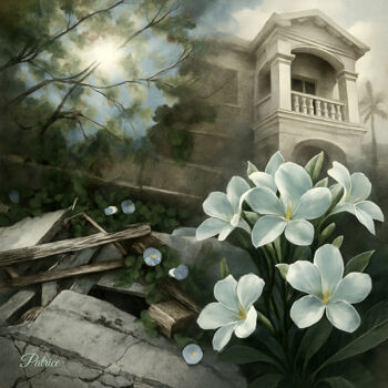 Printmaking titled "Emergence [VI]" by Patrick John Bennett (Patrice), Original Artwork, Digital Photography