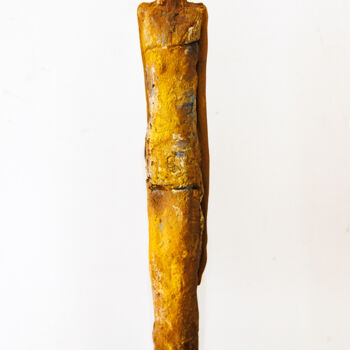 Sculpture titled "Imany" by Marie-Madeleine Vitrolles, Original Artwork, Terra cotta