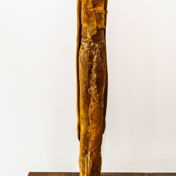 Sculpture titled "Avenir" by Marie-Madeleine Vitrolles, Original Artwork, Terra cotta