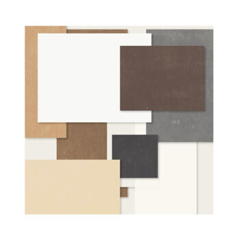 Digital Arts titled "Nude Shades Geometr…" by V'Nian Purks, Original Artwork, Digital Painting