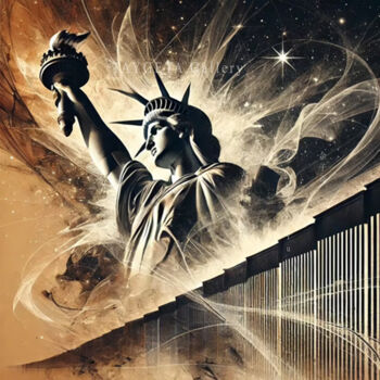 "The Fracture of Fre…" başlıklı Dijital Sanat Ziqi Yu (Fanfu) tarafından, Orijinal sanat, Mürekkep püskürtmeli artwork_cat.…