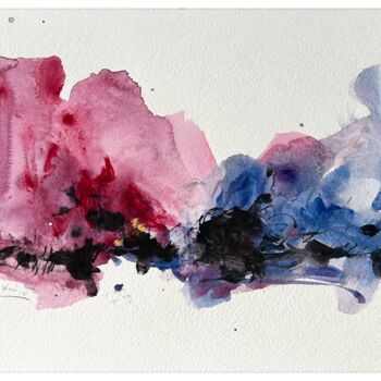 Zeichnungen mit dem Titel "émotions dans le ch…" von Giovanni.D, Original-Kunstwerk, Gouache