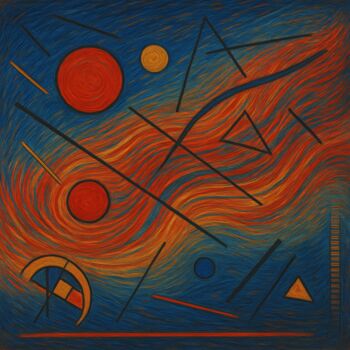 "Scirocco su Capo Ho…" başlıklı Dijital Sanat Giuseppe Cristadoro tarafından, Orijinal sanat, AI tarafından oluşturulan görü…