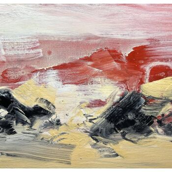 Malerei mit dem Titel "Je suis jaloux de l…" von Giovanni.D, Original-Kunstwerk, Öl Auf Keilrahmen aus Holz montiert