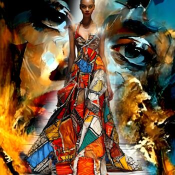 Digital Arts titled "ММ7" by Alya Veresk, Original Artwork, Digital Painting