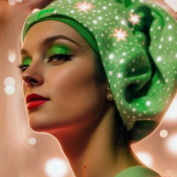 Digital Arts με τίτλο "Great Green" από Abu Green, Αυθεντικά έργα τέχνης, Εικόνα που δημιουργήθηκε με AI