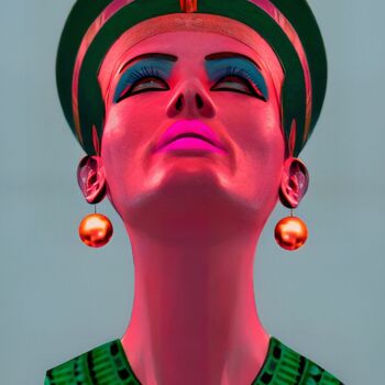 Digital Arts με τίτλο "Magenta, Cake, Quee…" από Abu Green, Αυθεντικά έργα τέχνης, Ψηφιακό Κολάζ