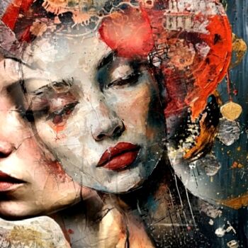 Digital Arts titled "З_9" by Alya Veresk, Original Artwork, Digital Painting