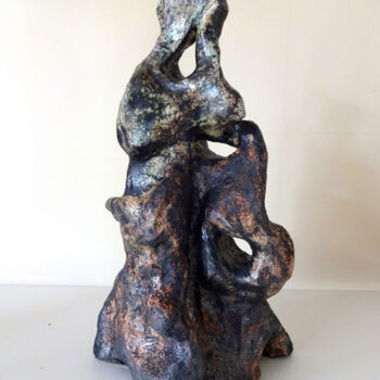 Sculpture intitulée "Samenhang der vorme…" par Engelina Zandstra, Œuvre d'art originale, Céramique