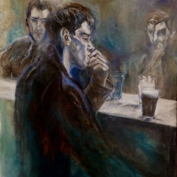 Painting titled "The Proposition (A…" by Gina Son, Original Artwork, Oil