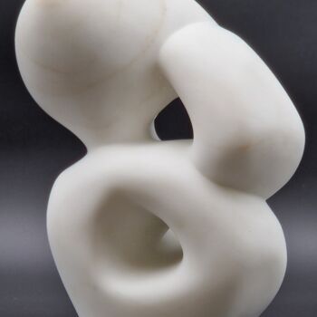 Skulptur mit dem Titel "Pentinat" von Pedro Paredes, Original-Kunstwerk, Stein