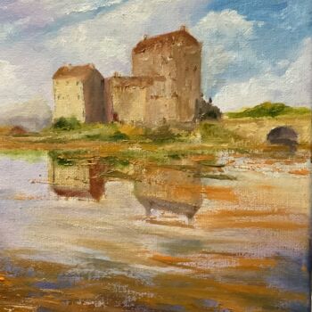 Painting titled "Eilleen Castle Scot…" by Antonina Dunaeva, Original Artwork, Oil