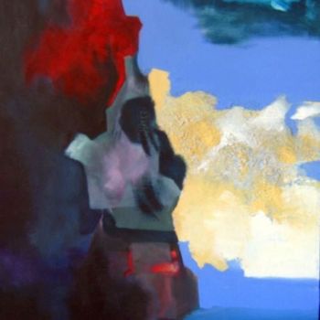 Peinture intitulée "signe" par Noëlle Dauby, Œuvre d'art originale