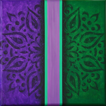 "QUADRILATERO" başlıklı Tablo Egidio Gariano tarafından, Orijinal sanat, Akrilik Ahşap Sedye çerçevesi üzerine monte edilmiş