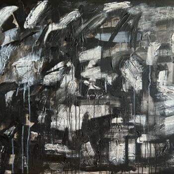 "Expression" başlıklı Tablo Elen Arakelyan tarafından, Orijinal sanat, Akrilik Ahşap Sedye çerçevesi üzerine monte edilmiş