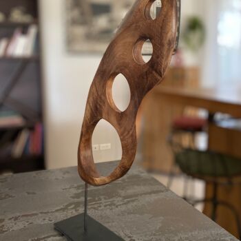 "Aile" başlıklı Heykel Doa Artistic tarafından, Orijinal sanat, Ahşap