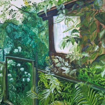 "I'm always welcome…" başlıklı Tablo Nadya Vi tarafından, Orijinal sanat, Petrol