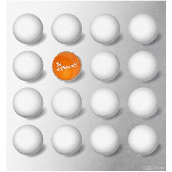 Digital Arts titled "be different!" by Cheese, Original Artwork, 2D Digital Work