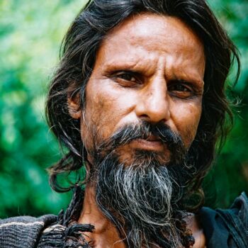 Photography titled "Inde du nord - sadd…" by Christian Ebel, Original Artwork, Analog photography