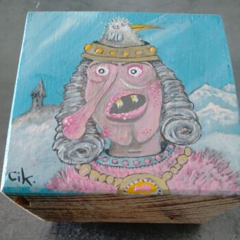 "Le Roi Kenot et son…" başlıklı Tablo Cikrophe tarafından, Orijinal sanat, Akrilik