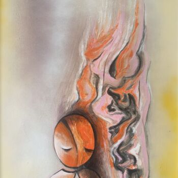 Картина под названием "enthousiasme - 2023" - Nguyen The Hiep (Arthiep), Подлинное произведение искусства, Акрил