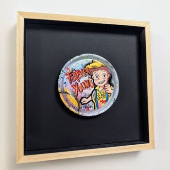 Malarstwo zatytułowany „Tom Sawyer forever…” autorstwa Sufyr, Oryginalna praca, Akryl Zamontowany na Karton