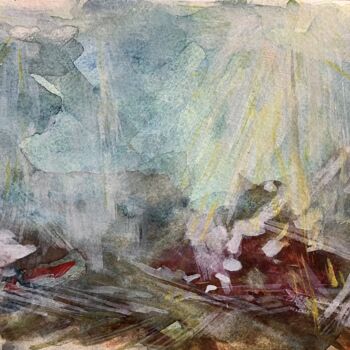 "Handmade Deep Curre…" başlıklı Resim Betül Yüksel tarafından, Orijinal sanat, Suluboya