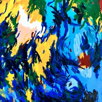 "Handmade Abstract M…" başlıklı Resim Betül Yüksel tarafından, Orijinal sanat, Pastel