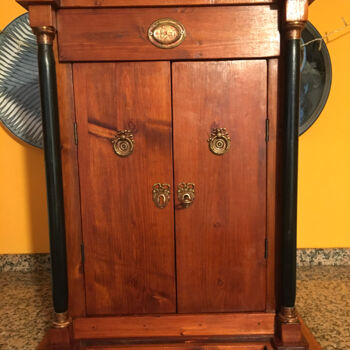 Sculpture titled "Nichiren Butsudan E…" by Sarita Nanni, Original Artwork, Wood