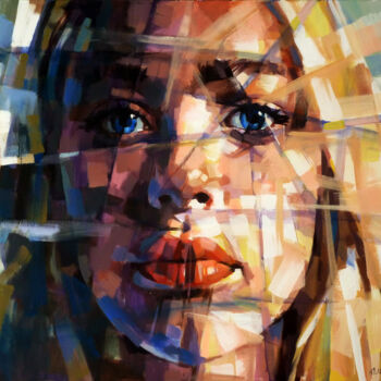 "PORTRAIT L." başlıklı Tablo Aleksandr Ilichev tarafından, Orijinal sanat, Akrilik