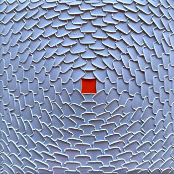 "N° - 1083" başlıklı Tablo Aykaz Arzumanyan tarafından, Orijinal sanat, Petrol Ahşap Sedye çerçevesi üzerine monte edilmiş