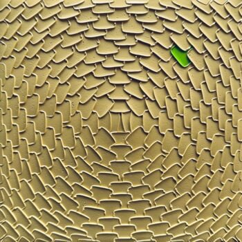 Peinture intitulée "N° - 1085" par Aykaz Arzumanyan, Œuvre d'art originale, Huile Monté sur Châssis en bois