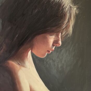 "'Silent Reflection'" başlıklı Tablo William Oxer tarafından, Orijinal sanat, Petrol