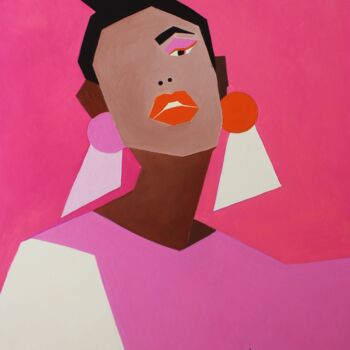 Pittura intitolato "FOUNDATION CREAM" da Julia Bobrova, Opera d'arte originale, Olio