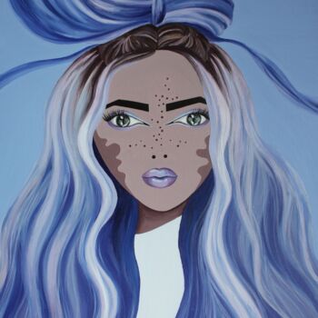 Pittura intitolato "FREE SPIRIT / СВОБО…" da Julia Bobrova, Opera d'arte originale, Olio