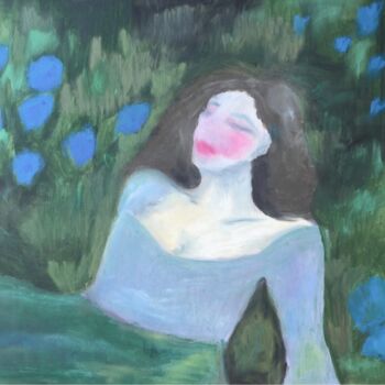 Malarstwo zatytułowany „Amelia” autorstwa Lidiya Kovalevich, Oryginalna praca, Akryl