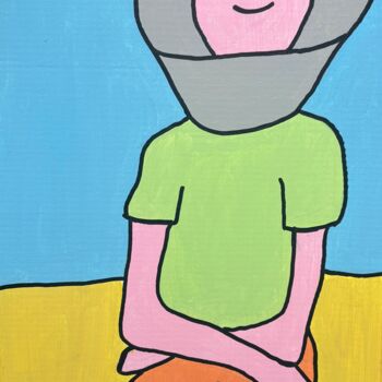 "Miranda" başlıklı Tablo Mou tarafından, Orijinal sanat, Guaş boya