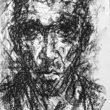 Rysunek zatytułowany „Portrety emocjonaln…” autorstwa Barbara Kosz, Oryginalna praca, Pastel