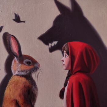 "l'ombra di cappucce…" başlıklı Tablo Laura Muolo tarafından, Orijinal sanat, Petrol