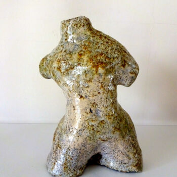 Gravures & estampes intitulée "Standing figure 005…" par Engelina Zandstra, Œuvre d'art originale, Céramique