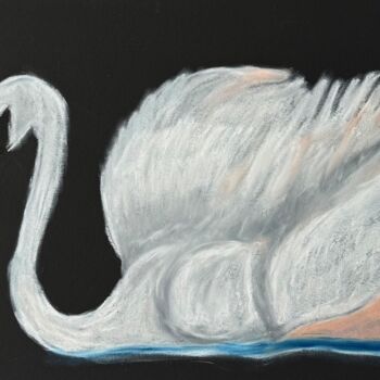 Malarstwo zatytułowany „Princesse retournée” autorstwa Lidiya Kovalevich, Oryginalna praca, Pastel